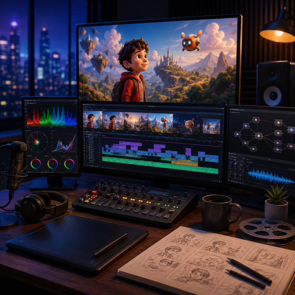 Post-Production in Animation